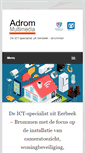 Mobile Screenshot of adrommultimedia.com